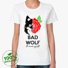 Женская футболка органик