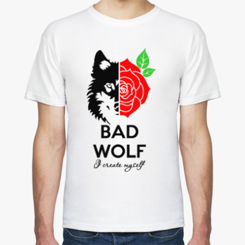 Футболка с принтом Bad Wolf Доктор Кто