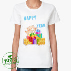 Женская футболка органик