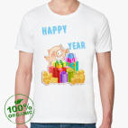 Мужская футболка органик