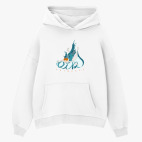 Толстовка худи оверсайз