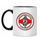 Кружка двухцветная