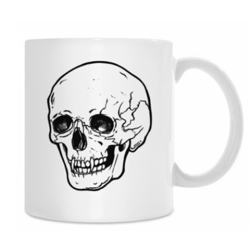 Кружка Skull with horns