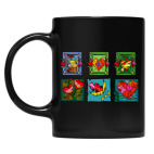 Кружка цветная UV-DTF