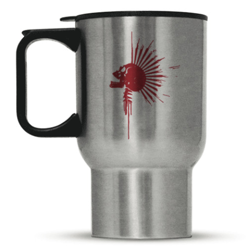 Кружка-термос Череп-панк