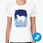 Женская спортивная футболка