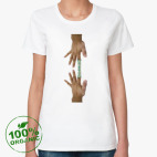 Женская футболка органик
