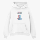 Толстовка худи оверсайз