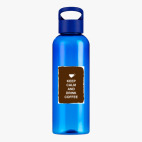 Прозрачная спортивная бутылка