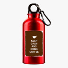 Металлическая бутылка 400 мл UV-DTF