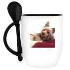 Кружка с ложкой