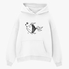 Толстовка худи оверсайз