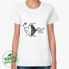 Женская футболка органик