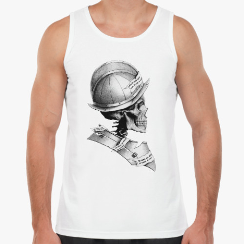 Майка с принтом Воин-рыцарь