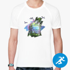 Мужская спортивная футболка