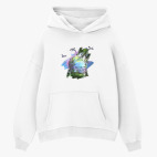 Толстовка худи оверсайз