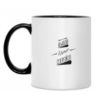 Кружка двухцветная