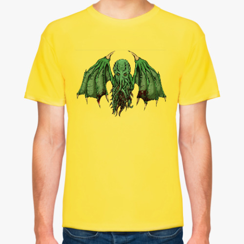 Футболка с принтом Ктулху Фхтагн