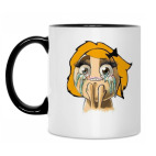 Кружка двухцветная