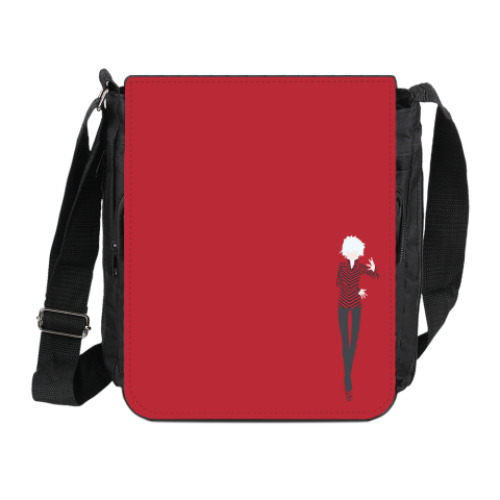 Сумка на плечо (мини-планшет) с принтом  Devil Survivor 2 Выживший среди демонов 2