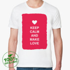 Мужская футболка органик