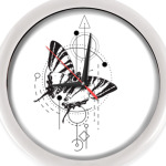 Butterfly abstract geometry