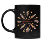 Кружка цветная UV-DTF