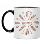 Кружка двухцветная