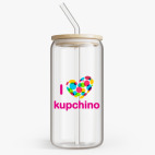 Банка с бамбуковой крышкой