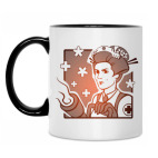 Кружка двухцветная