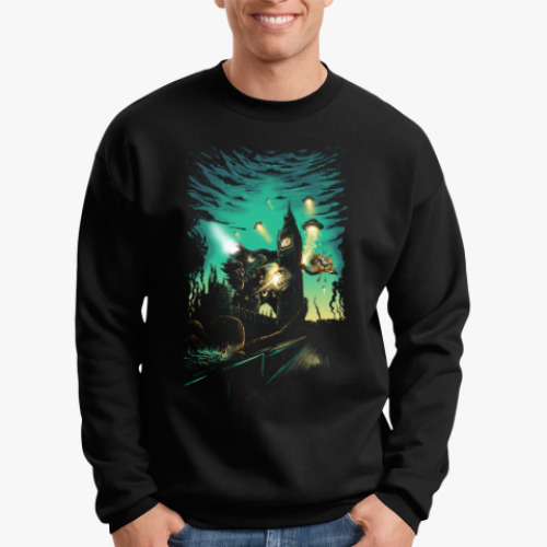 Свитшот с принтом Пришельцы