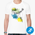 Мужская спортивная футболка