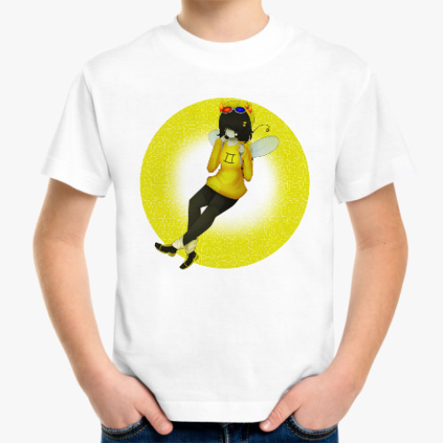 Детская футболка с принтом Homestuck Sollux Captor