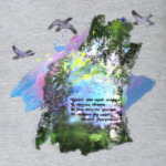 Птицы. Небо. Полет. Свобода. Простор. Березы.