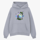 Толстовка худи оверсайз