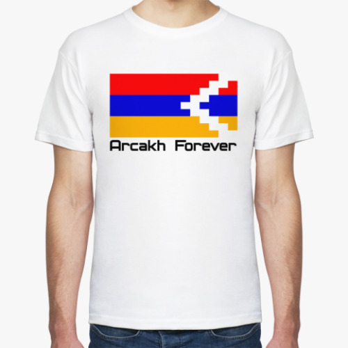 Футболка с принтом Arcakh Forever