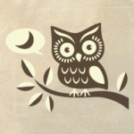 Сова на ветке