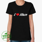 Женская футболка органик