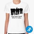 Женская спортивная футболка