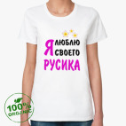 Женская футболка органик