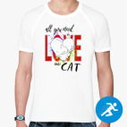 Мужская спортивная футболка