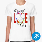 Женская спортивная футболка