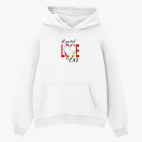 Толстовка худи оверсайз