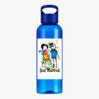 Прозрачная спортивная бутылка