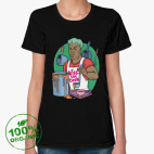 Женская футболка органик