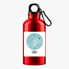 Металлическая бутылка 400 мл UV-DTF