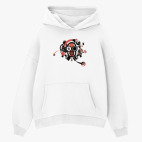 Толстовка худи оверсайз