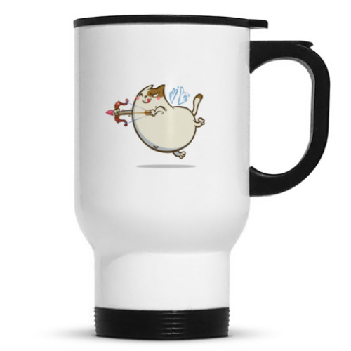 Кружка-термос Амуркот — Пятничный Котик №42