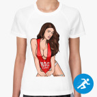 Женская спортивная футболка