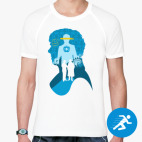 Мужская спортивная футболка